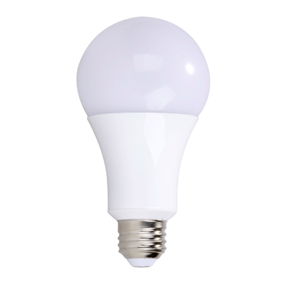 Dimmable A19 15w LED (100w eqv) 25k hrs Cases of 50
