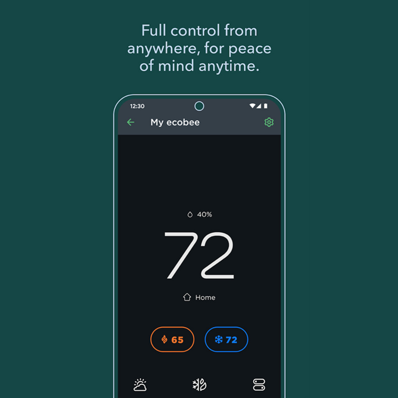ecobee app on phone