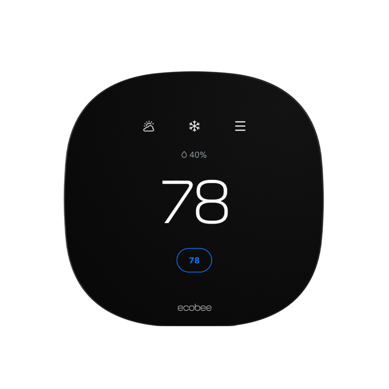 ecobee3 Lite set to 78 degrees cooling.