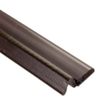 Door Weather-strip Windjammer, Wide, Brown - 84"L x 2"W