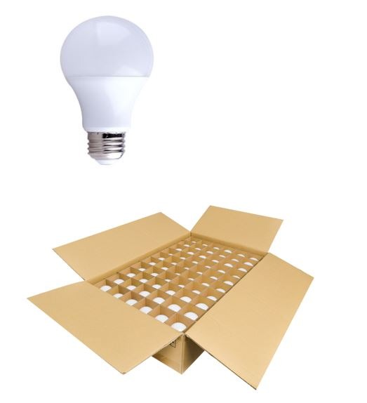 Dimmable A19 6w LED (40w eqv)  Contractor Pack Cases of 60  *Recommended for larger pallet shipments only. (Copy)
